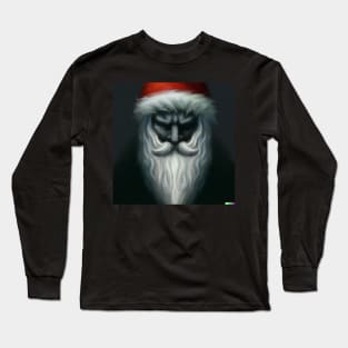 Angry Santa Claus Long Sleeve T-Shirt